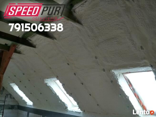 GORZÓW Piana PUR Ocieplanie Poddasze Wiązary Dach Strop