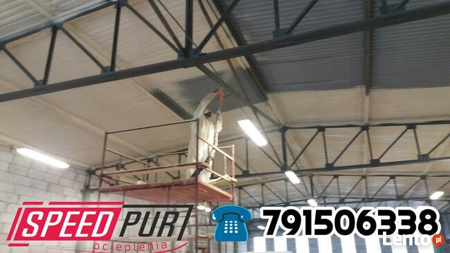Piana PUR Ocieplanie Poddasze Wiązary Dach Strop Skwierzyna