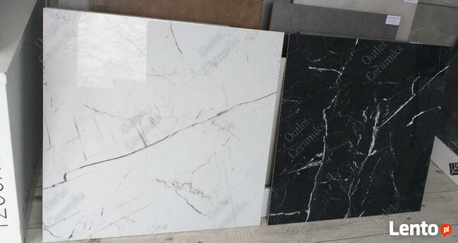 Marmo thassos white 120x120 płytki łazienkowe ścienne marmur