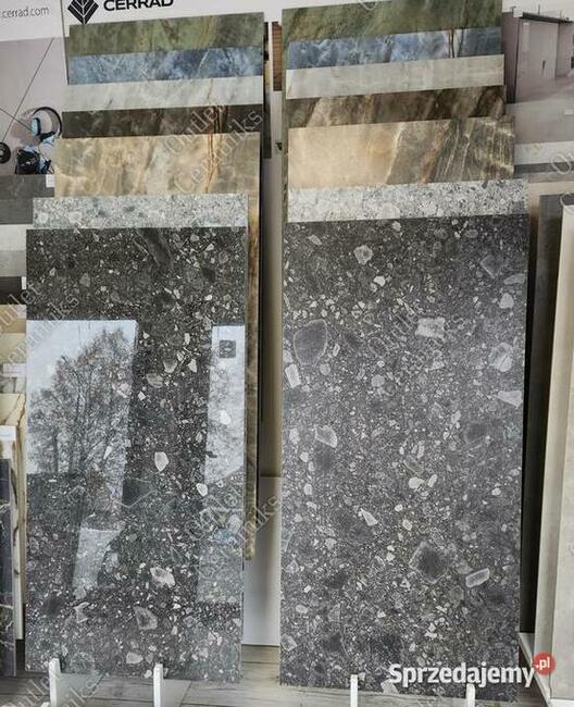 Płytki imitujące kamień lastryko 120x60 Ceppo black PROMOCJA