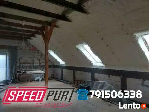 Piana PUR Ocieplanie Poddasze Wiązary Dach Strop Skwierzyna