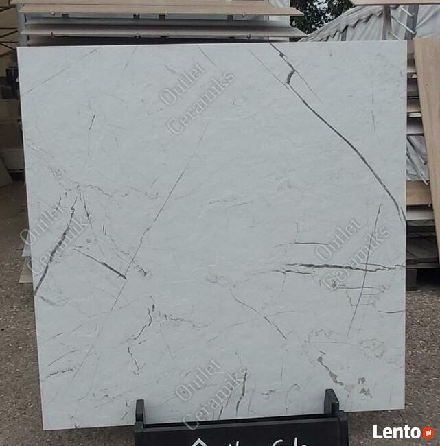Marmo thassos white 120x120 płytki łazienkowe ścienne marmur