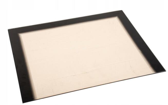 SZYBA DO KOMINKA Z DEKOREM 68x48 ŻAROODPORNA