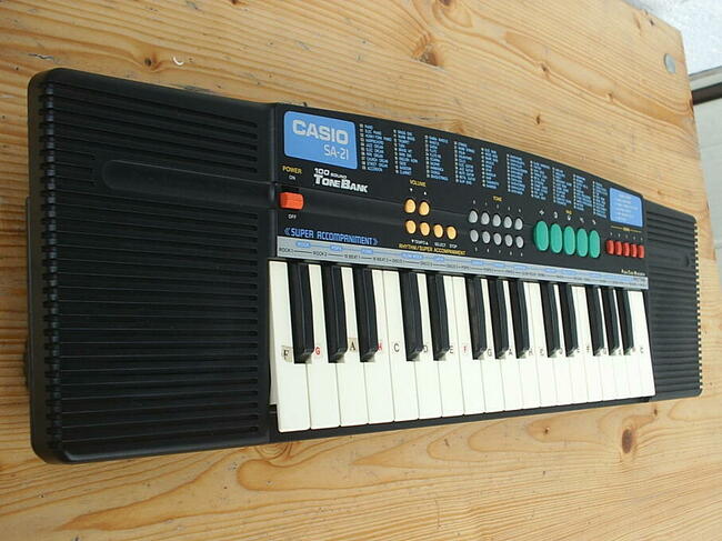 Keyboardy dla dzieci Casio SA-21