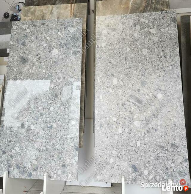 Ceppo silver szare lastryko 120x120 płytki podłogowe ścienne