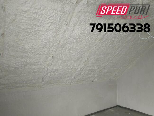 Piana PUR Ocieplanie Poddasze Wiązary Strop Pyrzyce SpeedPur