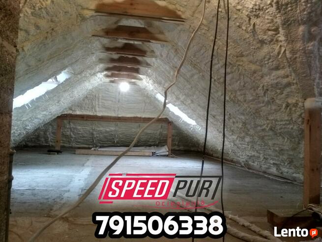 GORZÓW Piana PUR Ocieplanie Poddasze Wiązary Dach Strop