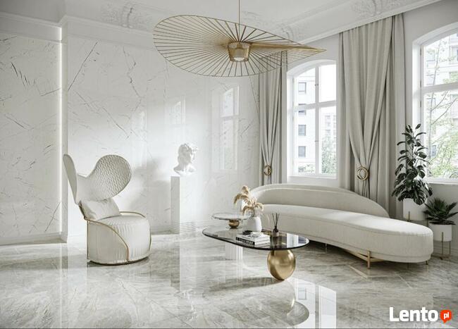 Marmo thassos white 120x120 płytki łazienkowe ścienne marmur