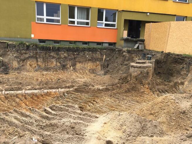 Płyty fundamentowe, wykopy Grodzisk Mazowiecki