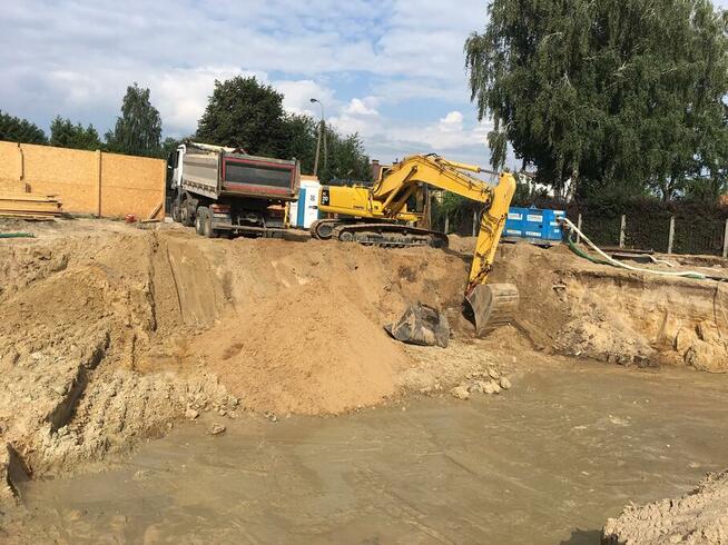 Usługi koparko ładowarką, wykopy, zasypki, drogi dojazdow