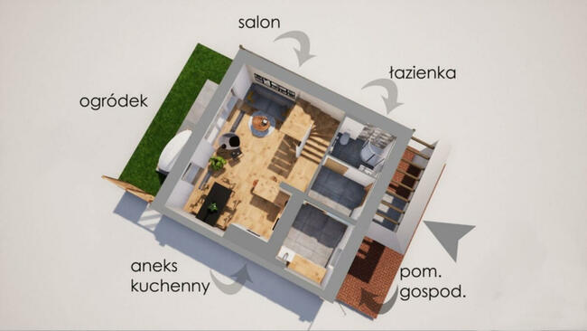 nowe mieszkanie 83m2,z ogródkiem i parkingiem