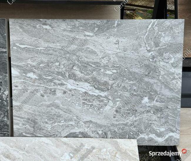 Płyty tarasowe 80x60x20 szare gres 2cm Lavastone silver