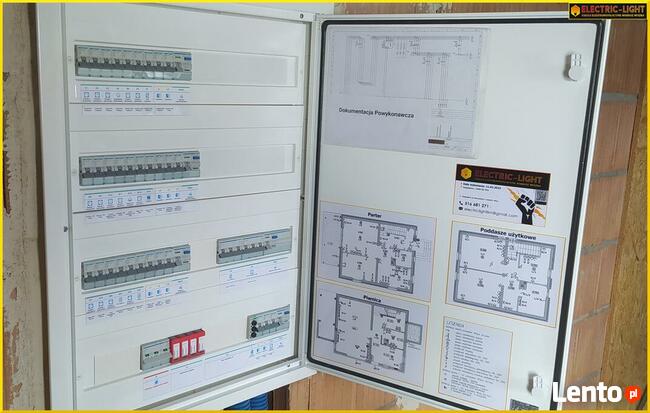 Elektryk. Usługi elektroinstalacyjne. Electric-Light