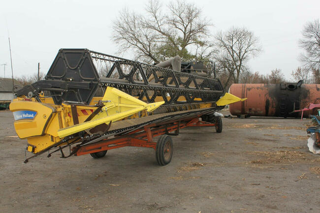 Przystawka Ettaro do zbioru soi i grochu