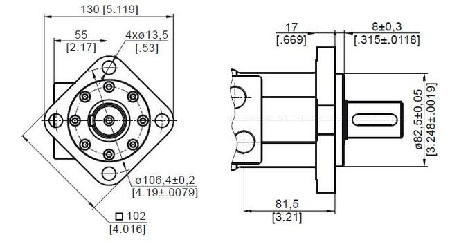 Silniki hydrauliczne M+S Hydraulic RL