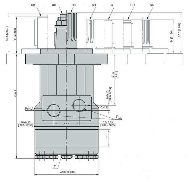 Silniki hydrauliczne M+S Hydraulic RL
