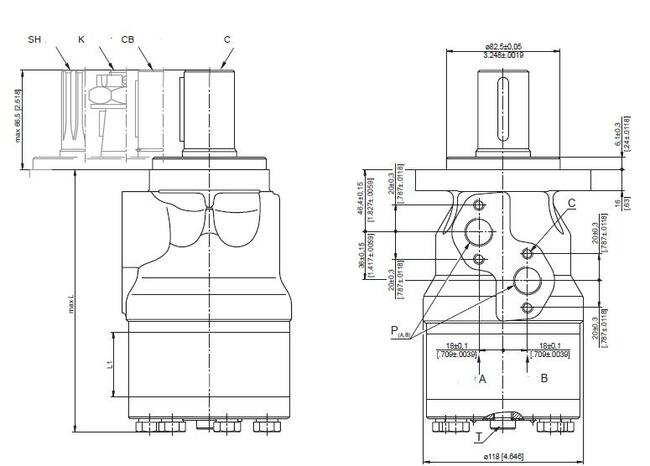 Silniki hydrauliczne M+S Hydraulic MH