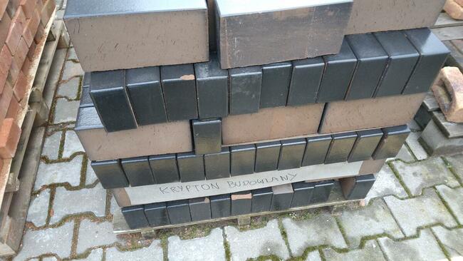 Cegła czarna klinkierowa glazurowana KRYPTON budowlana
