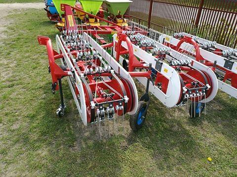 Zgrabiarka Przewracarka Taśmowa Pasowa Do Siana Wzmacniana