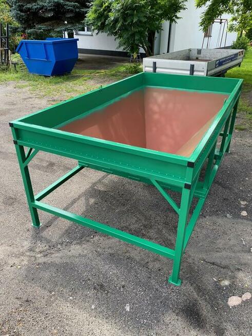 Kosz zasypowy do big bag, workownica ,bufor, paczkarka