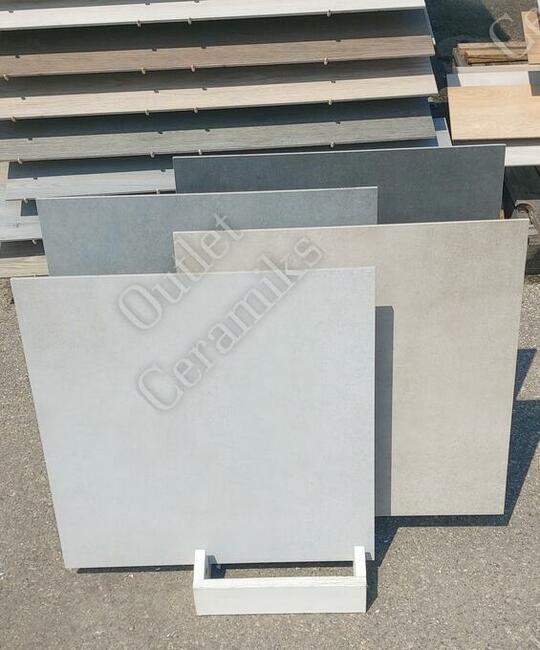 Concrete gris 120x120,120x60 beton płytki podłogowe, ścienne
