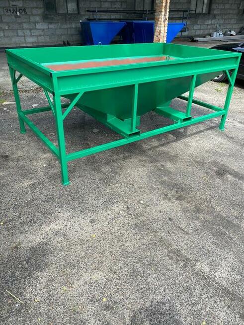 Kosz zasypowy do big bag, workownica ,bufor, paczkarka