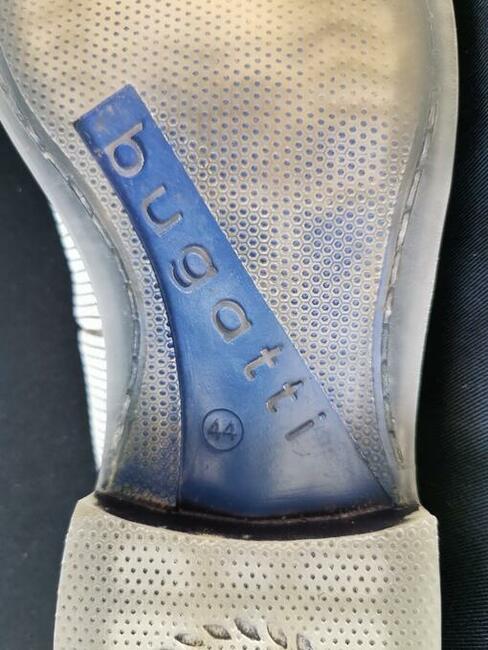 BUGATTI Eleganckie półbuty Rozm44 Skóra naturalna Super stan