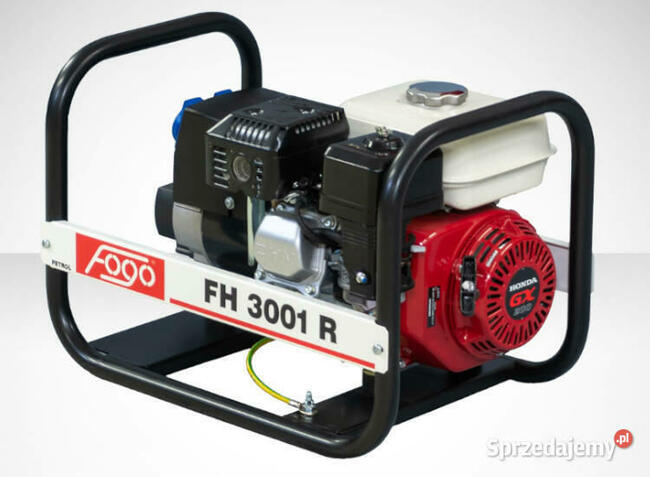 Agregat Fogo FH3001R Silnik Honda stabilizacja napięcia