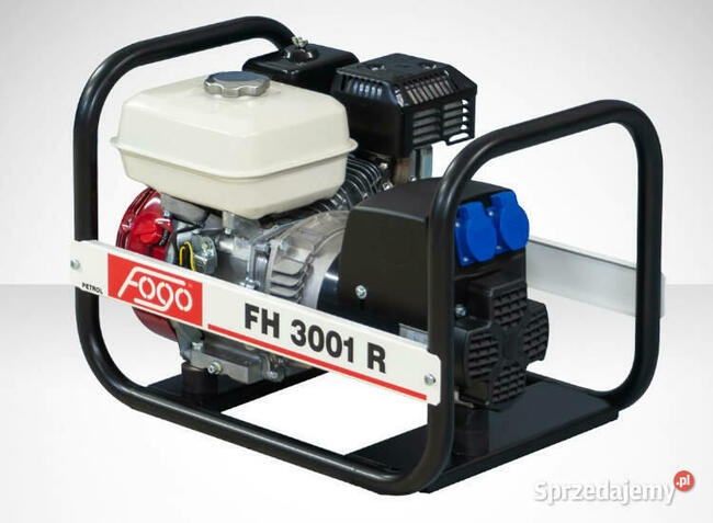 Agregat Fogo FH3001R Silnik Honda stabilizacja napięcia