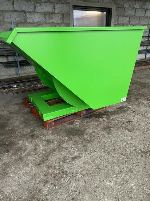 Kontener na odpady, koleba, kontener samowyładowczy 1,5 m3