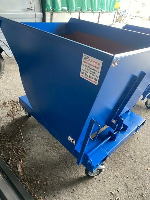Kontener samowyładowczy, pojemnik, koleba 0,5m3