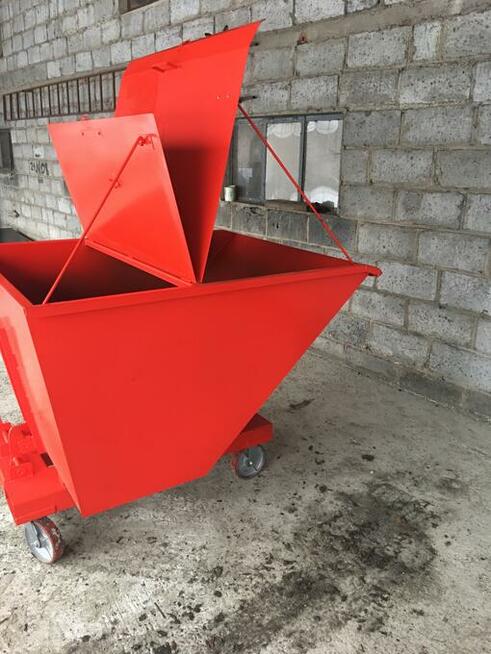 Koliba, Łycha wywrotna, kontener samowyładowczy, pojemnik 1m3