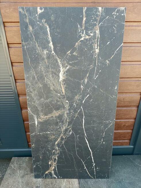 Marquina gold płytki łaziekowe marmur 120x120 Cerrad