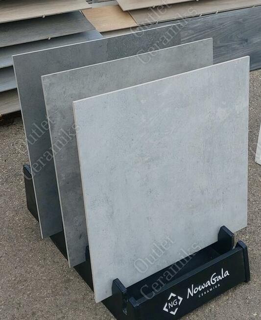 Softcement white płytki ścienne polerowane 120x120 Cerrad