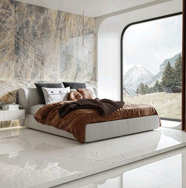 Brazilian amber 120x120 płytki łazienkowe kamień Cerrad