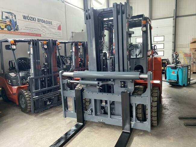 Wózek widłowy 7 ton Nowy - LPG Triplex Kabina z Pozycjonerem