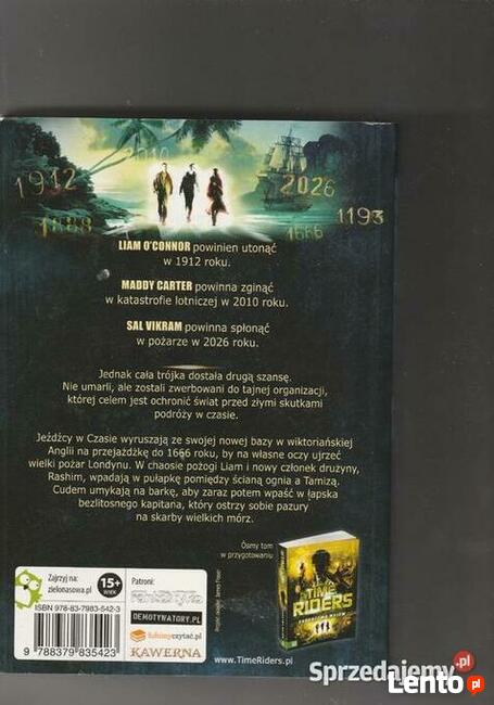 Time Riders Tom 7 Królowie piratów Alex Scarrow