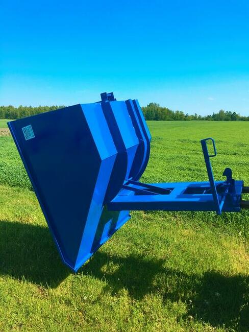 Koleba, pojemnik, kontener samowyladowczy 1,5m3 CE+GWARANCJA