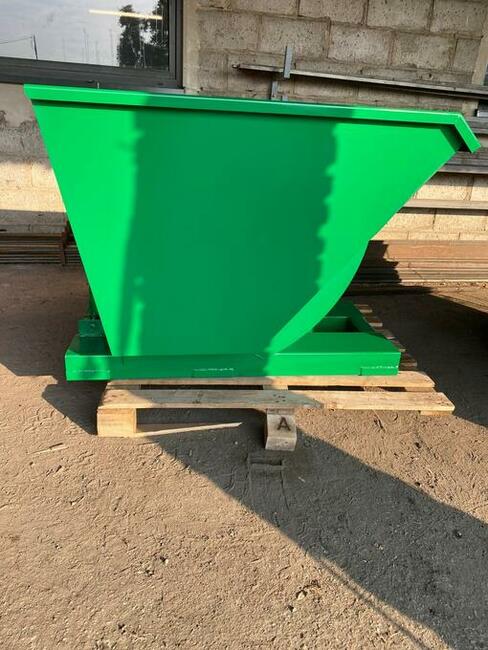 Kontener na odpady, koleba, kontener samowyładowczy 1,5 m3