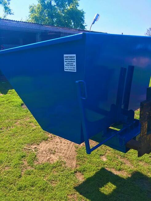 Koleba, pojemnik, kontener samowyladowczy 1,5m3 CE+GWARANCJA