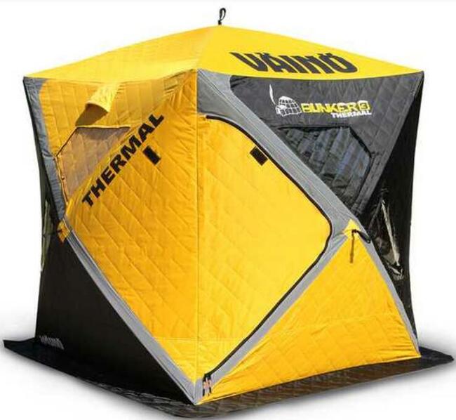 Namiot Wędkarski Firmy Väinö Bunker 3 Thermal -ocieplany