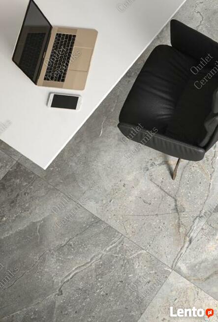 Płytki łazienkowe polerowane szary marmur Masterstone silver