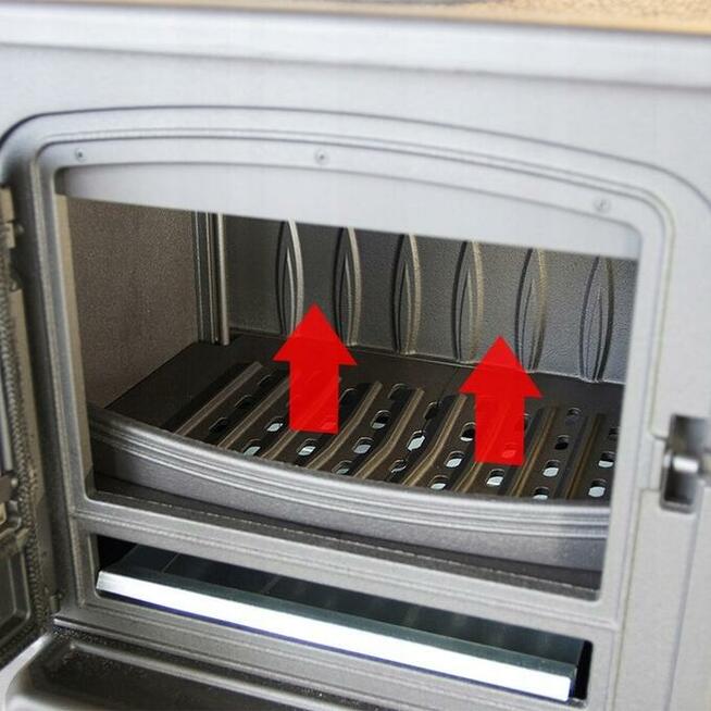 Piec żeliwny koza kominek żeliwny K7Ø130 K7 5kW