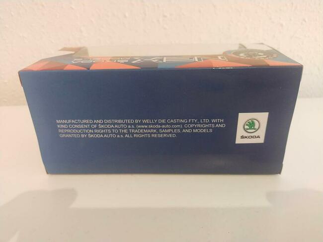Skoda 100 Nowy model Welly auto 1:34 3 kolory Krakow