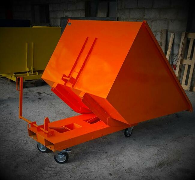 Kontener samowyładowczy, pojemnik, koleba, koliba 1 m3!