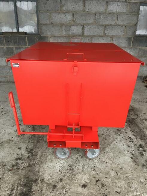 Koliba, Łycha wywrotna, kontener samowyładowczy, pojemnik 1m3