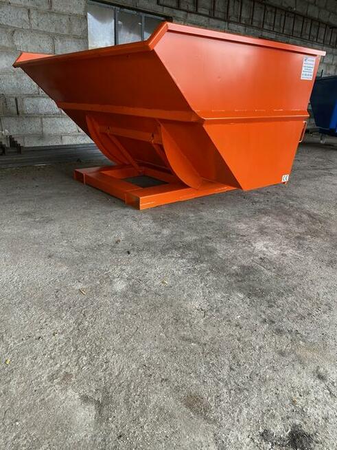 Kontener uchylny, koleba samowyładowcza, pojemnik, szufla 2