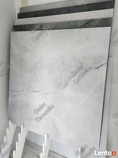 Płytki łazienkowe marmur 120x60, 120X120 Masterstone white