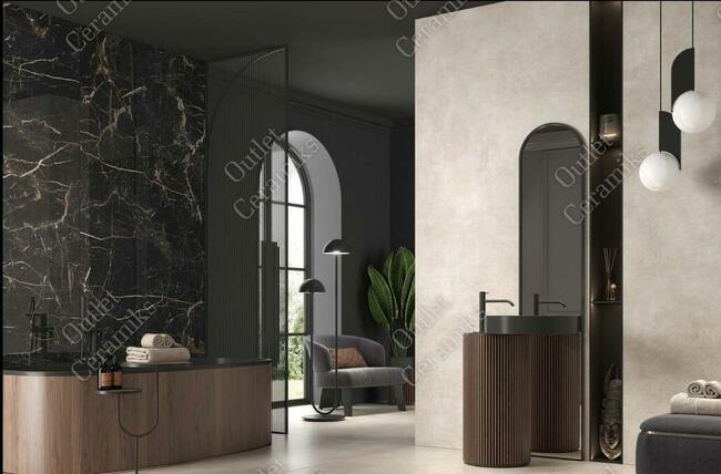 Concrete beige beton gres płytki ścienne podłogowe Cerrad