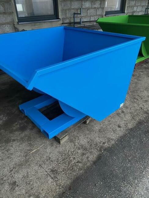 Kontener na odpady, pojemnik, kontener samowyładowczy 1,5 m3